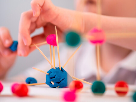 Little Boy Playing With Interesting Game