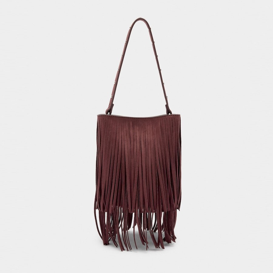 Parfois
Bandolera de mujer con flecos y cierre imantado en liso