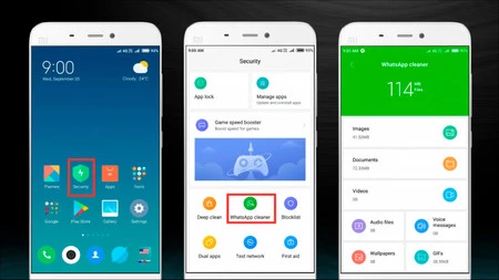 WhatsApp クリーナー MIUI 10