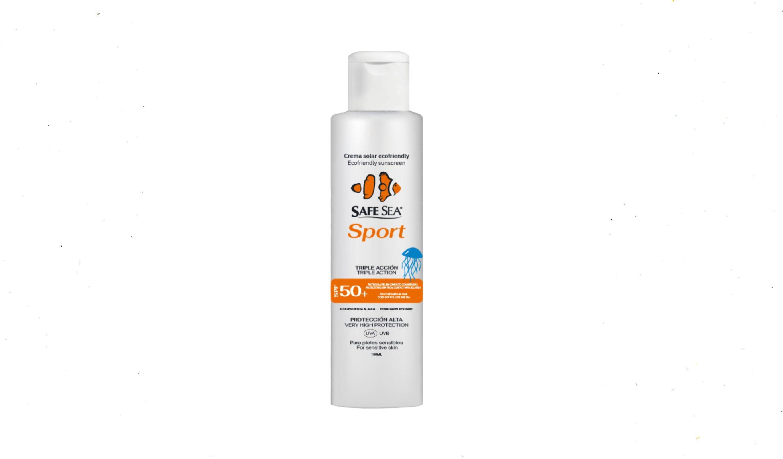 Crema Solar Deportistas Protección Medusas SPF 50+ 100ml