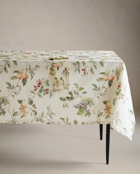 MANTEL ESTAMPADO BOTÁNICO
