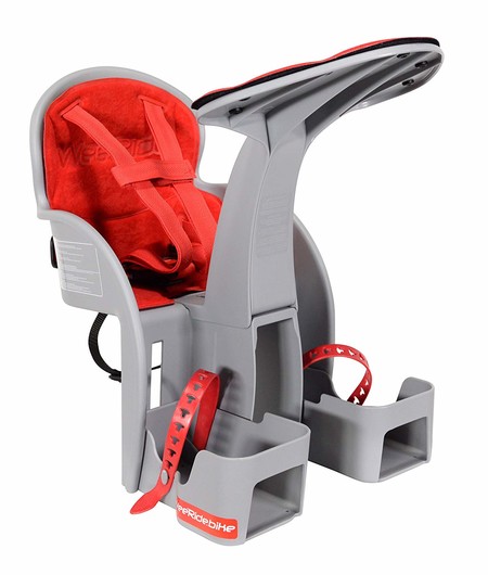 Oferta flash en la silla portabebés para bicicleta Weeride 98072E: hasta las 7 de la tarde su precio será de 77,40 euros en Amazon