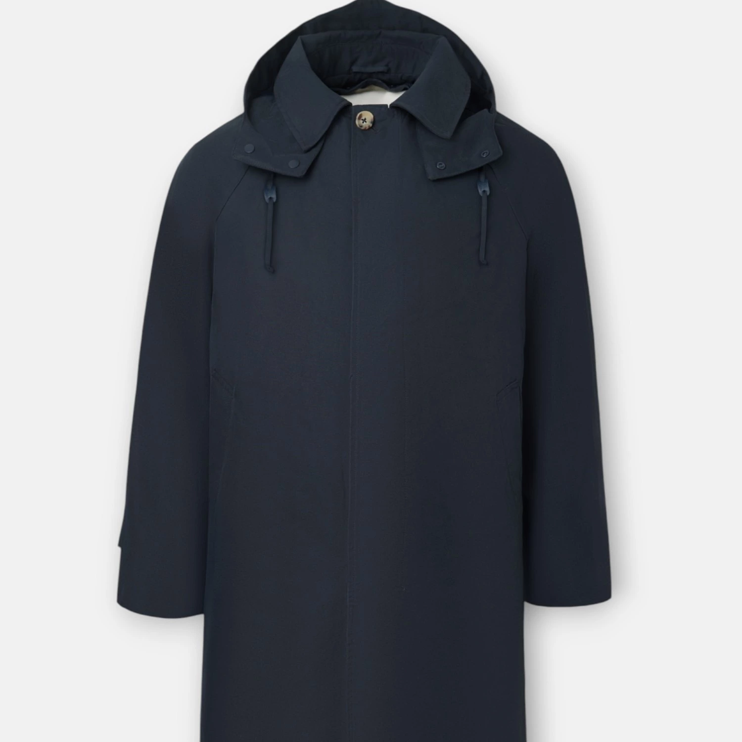 Gabardina de hombre azul marino

