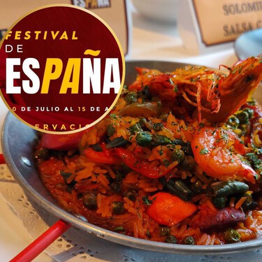 Celebra el triunfo de España en este festival gastronómico en CDMX: paella valenciana, gazpacho y la Tarta vasca en un solo lugar