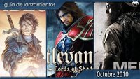 Guía de lanzamientos: octubre de 2010