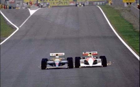 Senna vs Mansell