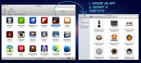 Crunch, extrayendo contenido desde los archivos .ipa de las aplicaciones de iOS