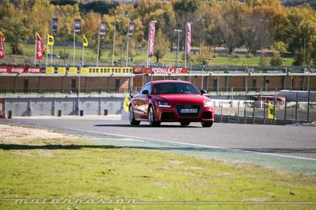 Audi Gama S y TT RS Plus, presentación y prueba en el Circuito del Jarama