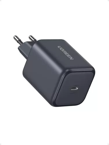 UGREEN Zapix Cargador USB C 45W PPS GAN Carga Rapida Enchufe de Pared