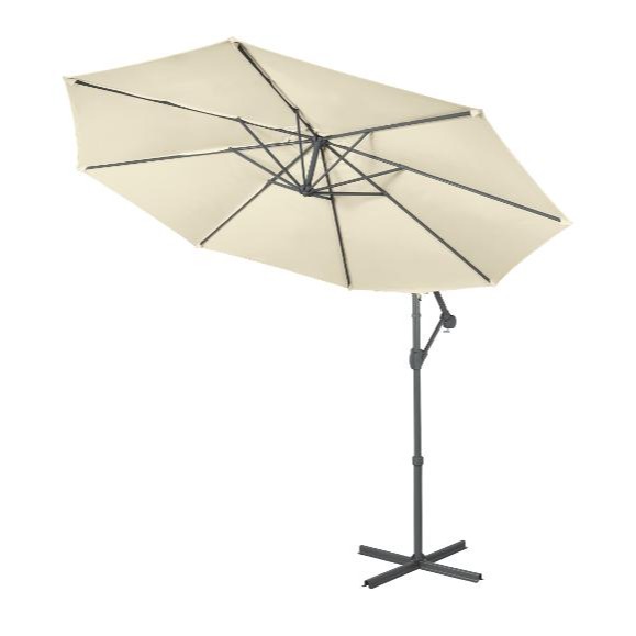 Sombrilla con soporte lateral
