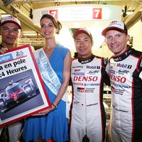 Kamui Kobayashi se marca una pole de récord en las 24 Horas de Le Mans para Toyota