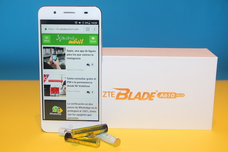 ZTE Blade A610 Plus, análisis: érase una vez un móvil pegado a una batería