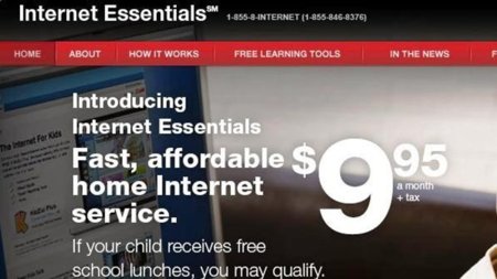 La banda ancha de Comcast por 9.95 euros para hogares con escolares dependientes de la ayuda pública
