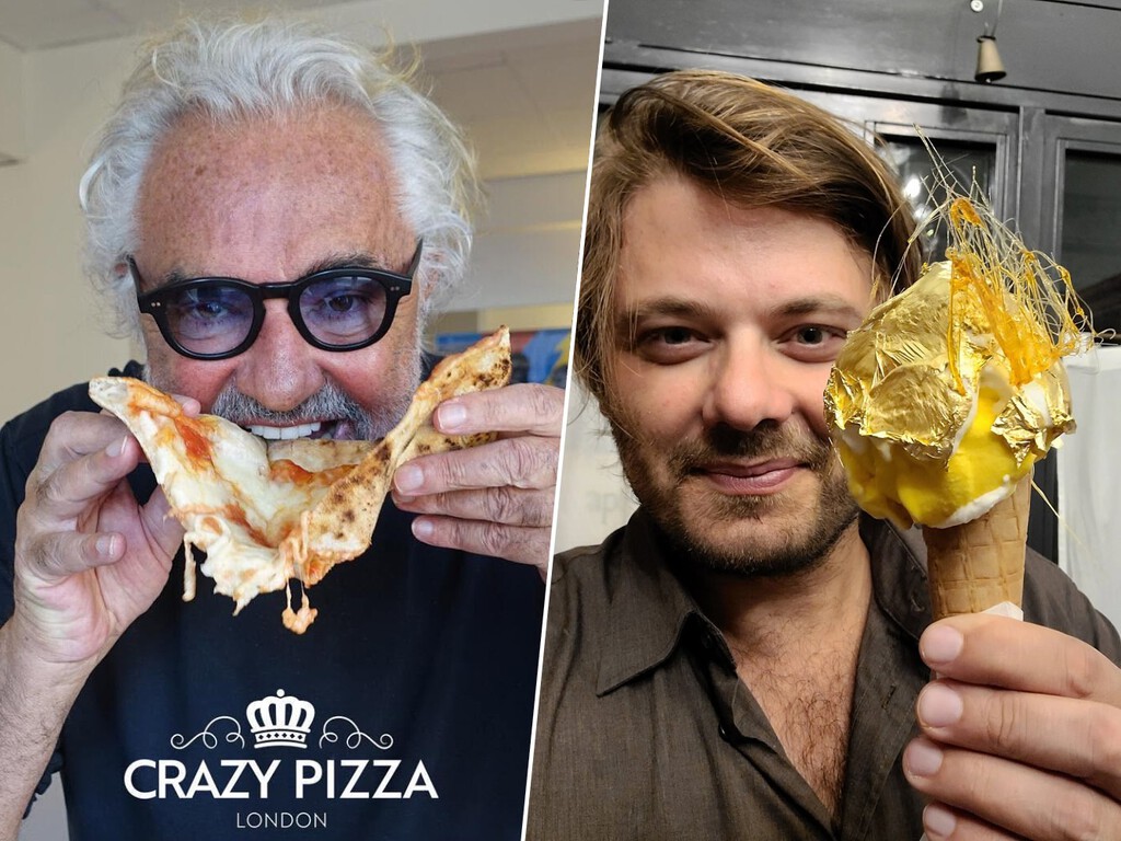 Flavio Briatore se mete con un helado de 95 euros: “Hay que ser idiota para gastarse ese dinero en un cono”. El propietario: “Tenemos 150 reservas de todo el mundo”