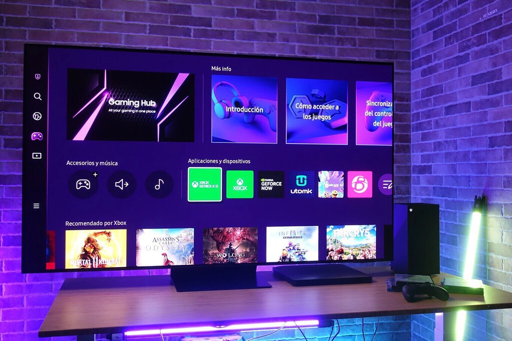 El Gaming Hub de Samsung llegará también a sus televisores de 2020 