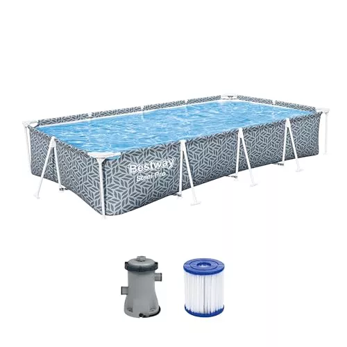 BESTWAY Steel Pro Piscina Desmontable 366x201x66 cm