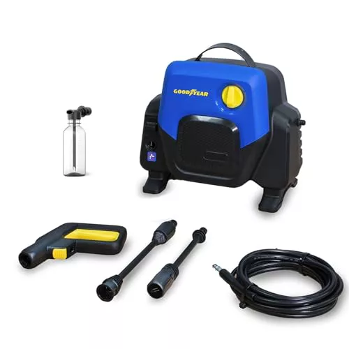 Goodyear - Hidrolimpiadora 1400W Compacta 100 Bar 4.5 l/min
