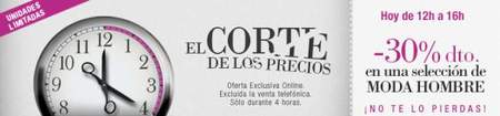 El Corte Inglés ¡4 horas de locura en moda hombre online!
