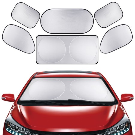 Oferta flash en el set de 6 parasoles Horsky para coche: hasta medianoche cuesta sólo 10 euros en Amazon