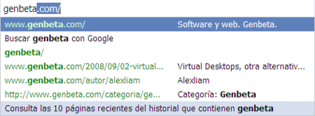 Truco: Aumenta el numero de sugerencias en Google Chrome