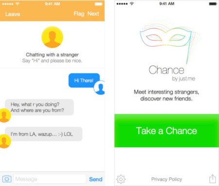 Chance, el "Chatroulette" de la mensajería instantánea para iOS