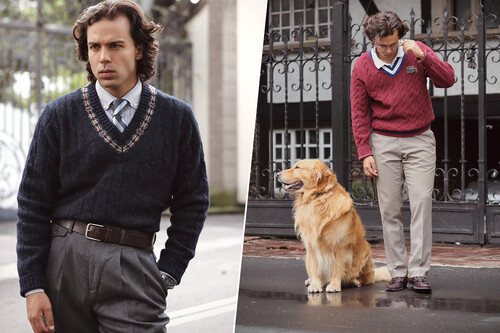 Llego El Otono Y Tu Armario Esta Listo Para Recibir La Prenda Clave Para Que Tus Estilismos Griten Lujo Silencioso El Jersey De Cuello En Pico