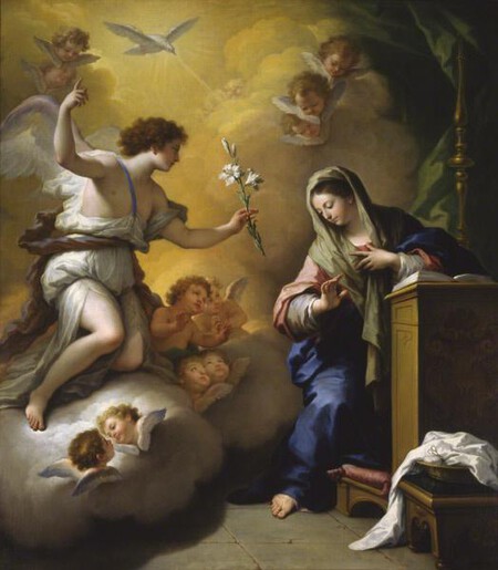 Paolo De Matteis The Annunciation