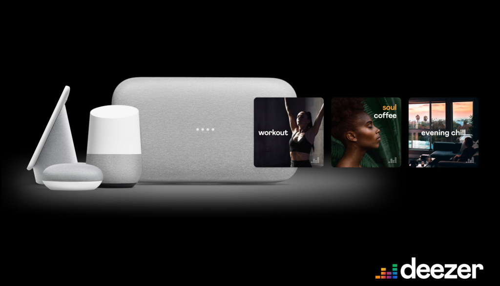 Deezer Free ya se puede usar en los equipos con Google Home, altavoces conectados y pantallas inteligentes de Nest