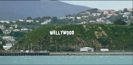 El cartel de la discordia entre Wellington (Nueva Zelanda) y Hollywood