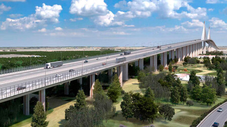 SE-40 Obras Puente Guadalquivir