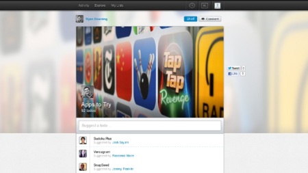 Well, un servicio para crear listas con un giro social y colaborativo