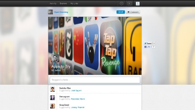 Well, un servicio para crear listas con un giro social y colaborativo