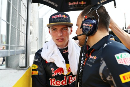 Verstappen Ingeniero Pista
