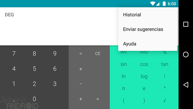 Calculadora Historial