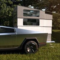 La Tesla Cybertruck ya puede convertirse en una cotizada autocaravana con cocina, baño 'spa' y dormitorio