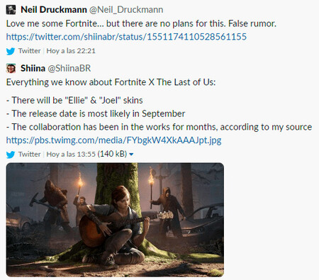 Fortnite: Neil Druckmann desmiente que haya planes de una colaboración con The Last of Us 1
