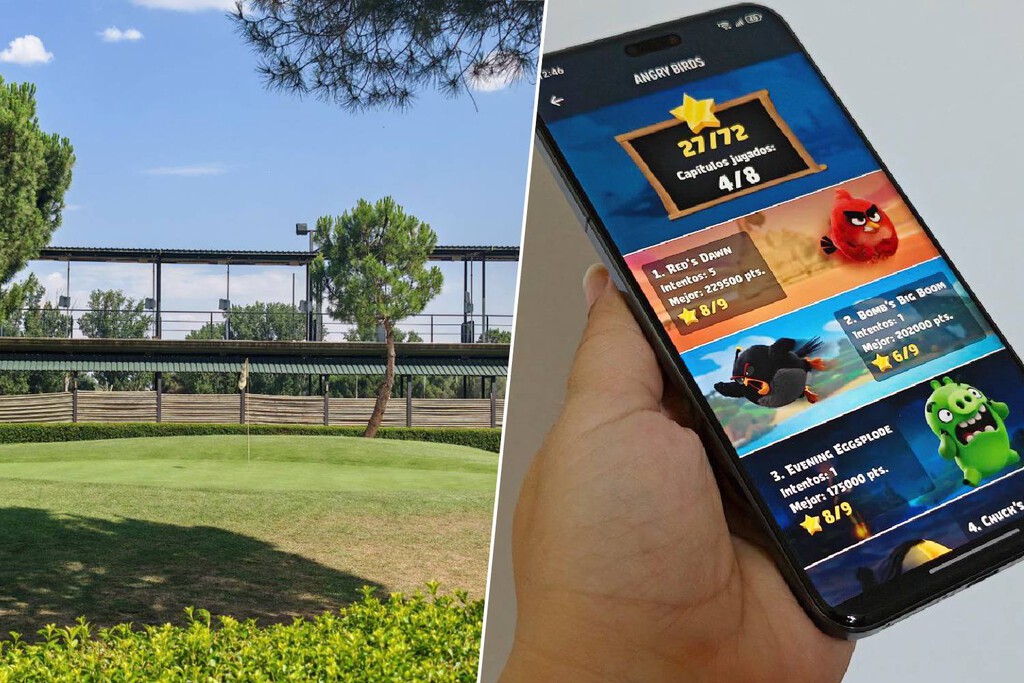 Juego al golf y uso el móvil como 'caddie': sin él no lograría hacer ni un hoyo bajo par