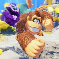 Mapa interactivo de Donkey Kong Bananza, ubicación de todos los plátanos, fósiles, trajes, discos de música y otros coleccionables 