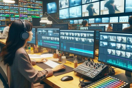 Sora はビデオ編集者に利益をもたらしますか、それとも害を及ぼしますか? (DALL-E3で生成した画像)