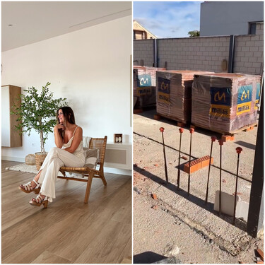 Vero Luchena, experta en decoración: "En la albañilería es donde notamos la gran diferencia entre una casa normal y una bien hecha térmicamente hablando"