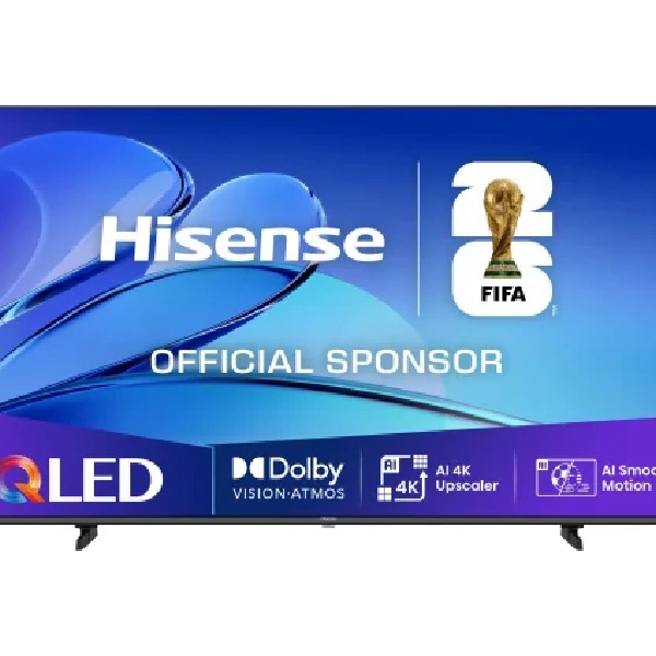 TV Hisense 50" (127 cm) 50E79Q con IA, QLED, 4K UHD con AI, 60 Hz, Smart TV, HDR, Quantum Dot, Dolby MS12, DTS X
