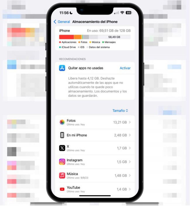 La actualización de iOS en mi iPhone se ha quedado parada a medias y no ...