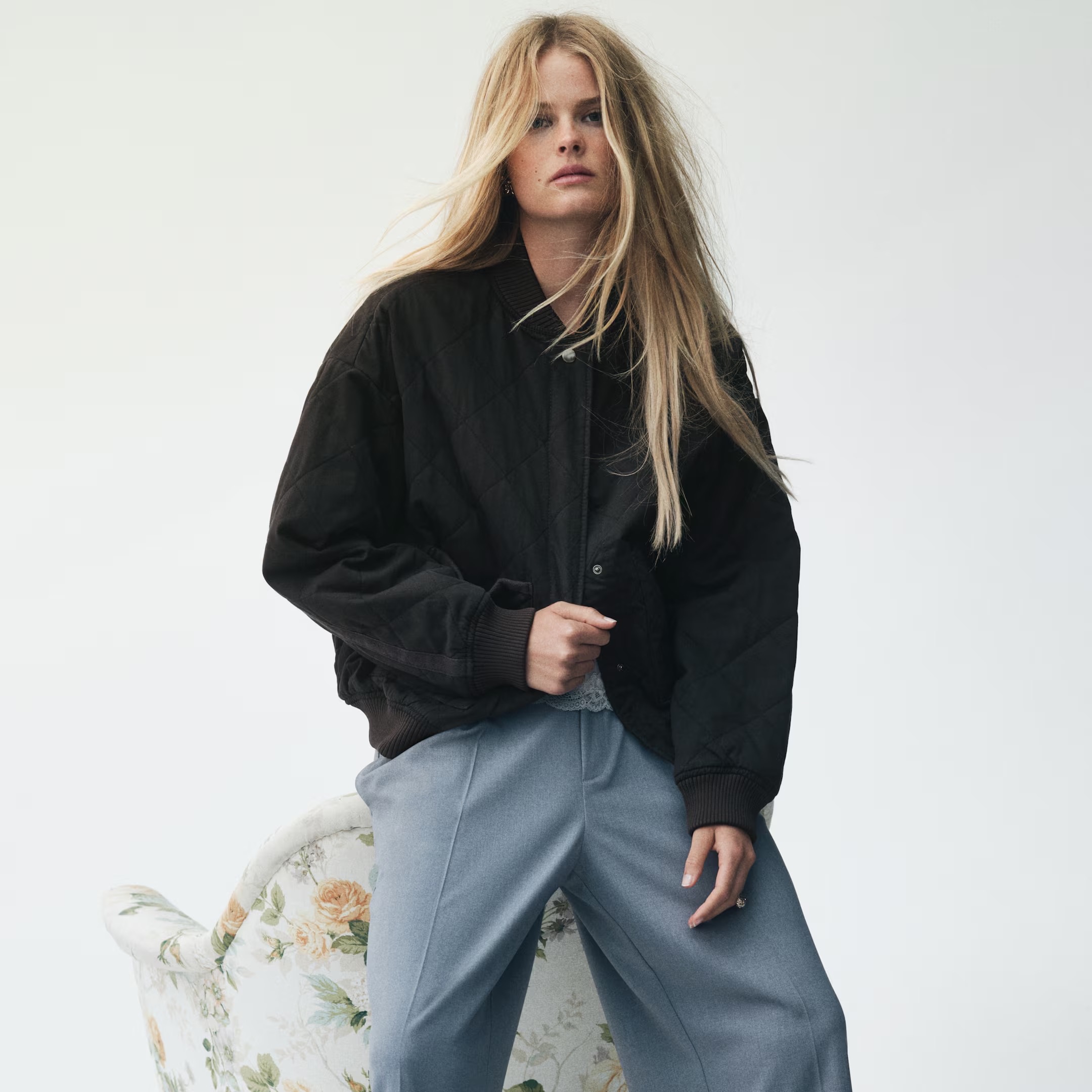 Cazadora bomber acolchada 