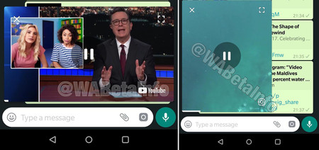 El modo Picture in Picture llega a WhatsApp para Android: ya podemos ver vídeos sin dejar de chatear
