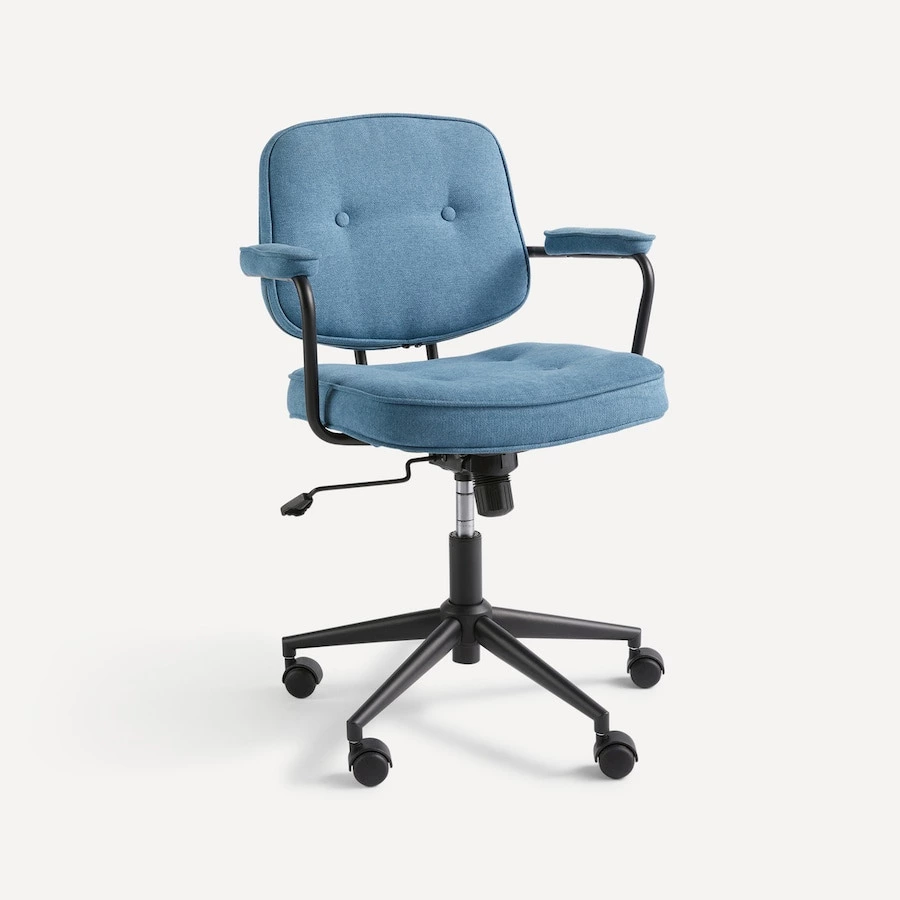 Silla de escritorio tapizada Elvis El Corte Inglés.