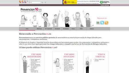 Prevención 10, servicio público gratuito para la prevención de riesgos laborales