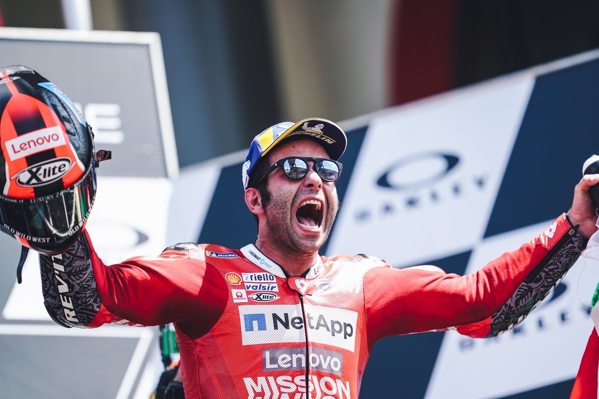 Danilo Petrucci: El 'Cinderella Man' de Ducati que ha golpeado por primera vez en MotoGP