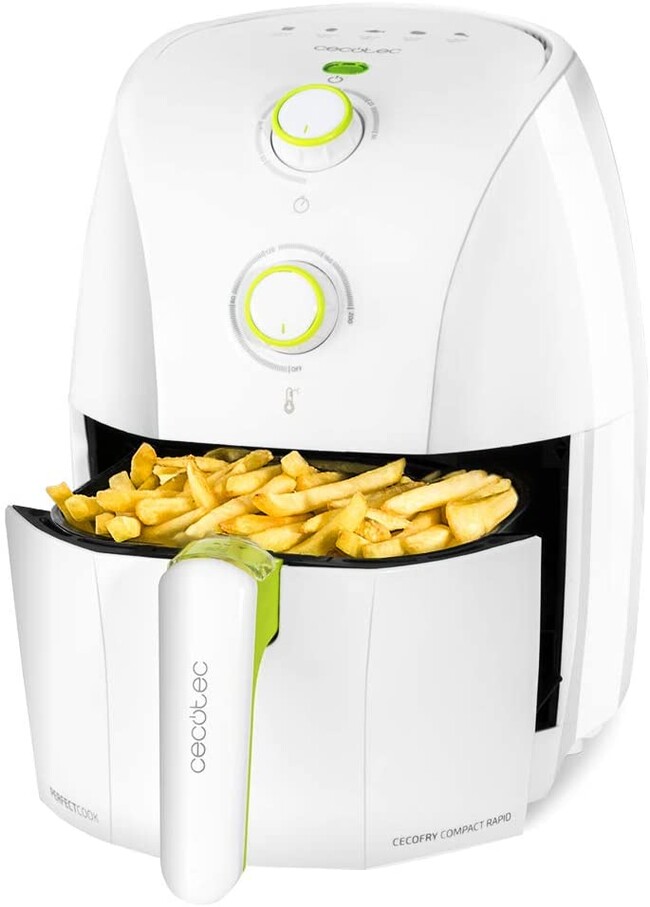 Freidora de Aire de 2 Litros, Air Fryer, Fríe sin Aceite