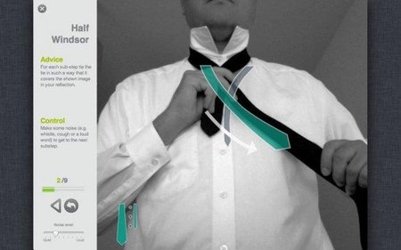 TieSight, una aplicación para Apple que nos ayuda a hacer el nudo de corbata