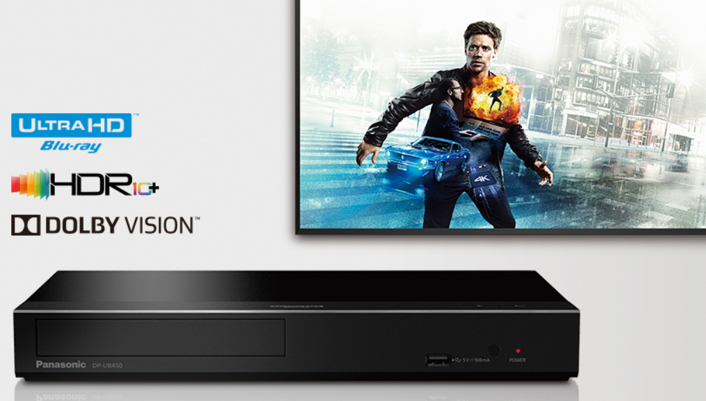 El reproductor Blu-ray UHD UB450 de Panasonic llega a Europa acercando el HDR10+ y Dolby Vision a las gamas medias